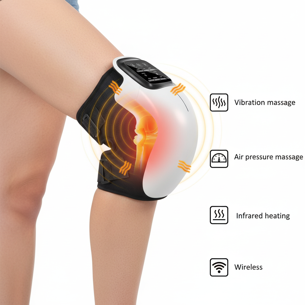 Nuvie TriRelief™ Portable Knee Massager
