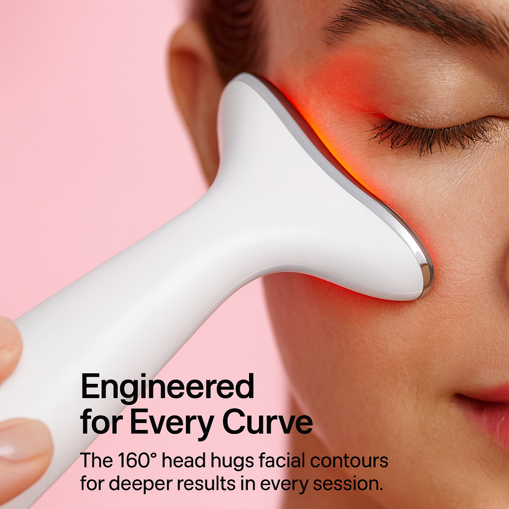Nuvie Wand™ Red Light Anti-Aging Facial Massager