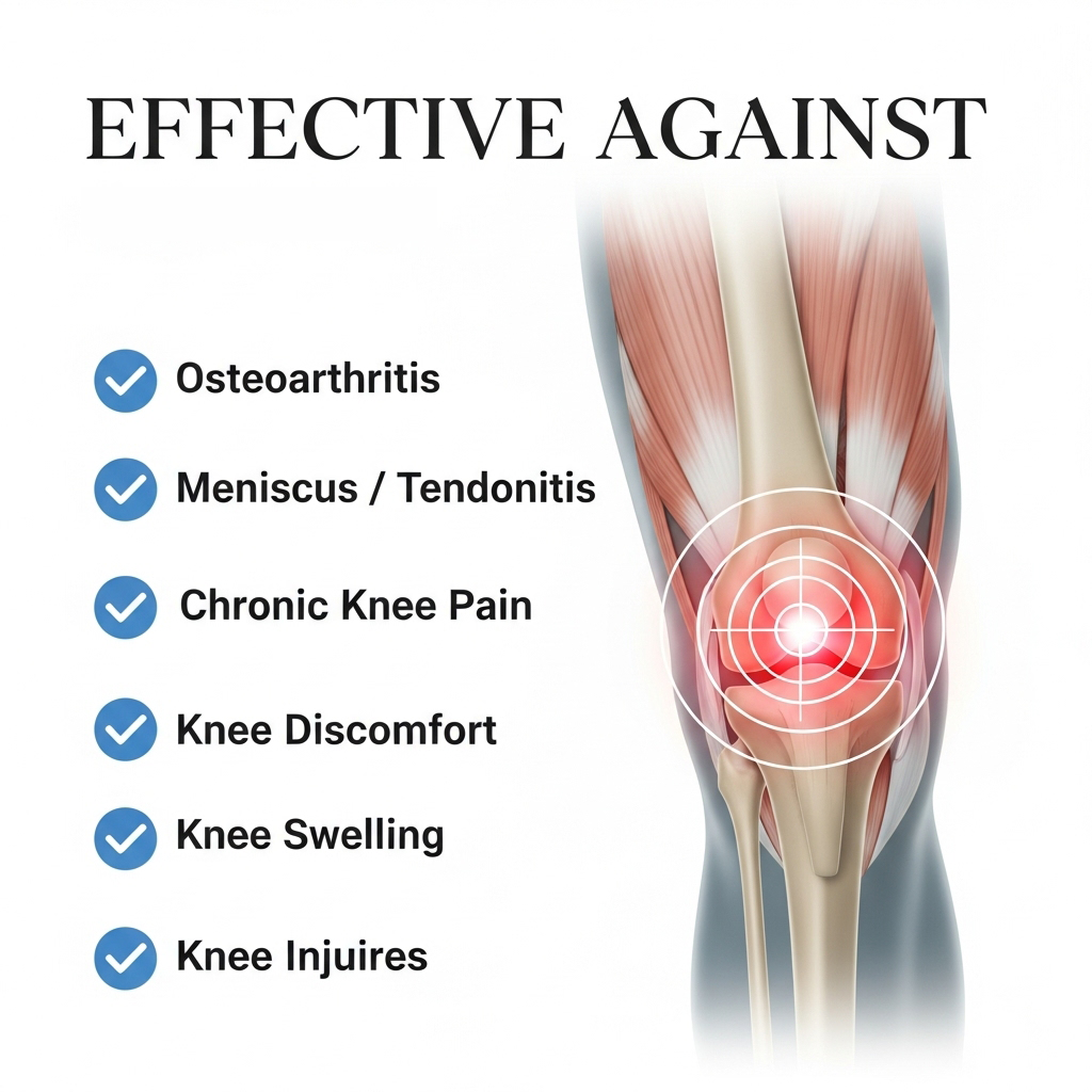 Nuvie TriRelief™ Portable Knee Massager