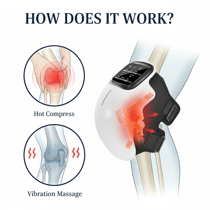 Nuvie TriRelief™ Portable Knee Massager